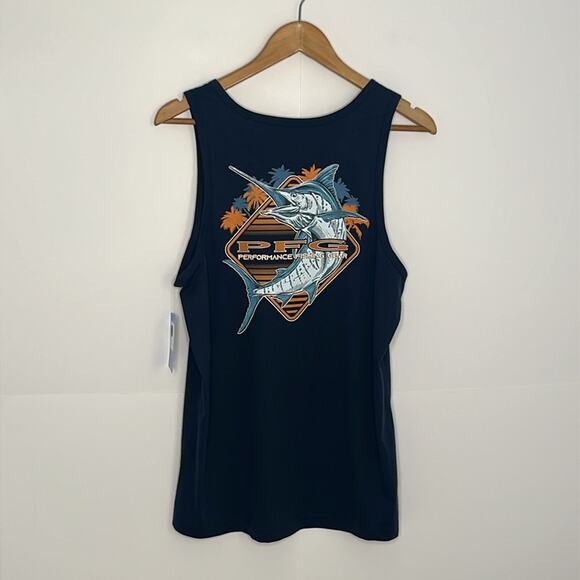 Mens Columbia PFG Tank Top Size Medium - Picture 4 of 5